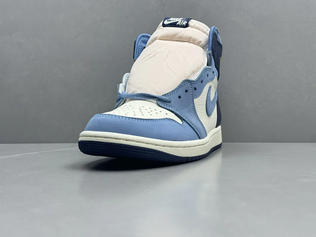 Nike Air Jordan 1 High OG ‘University Blue’ – Blue White Colorway, Corporate 270 AJ1 Style, Top Rep Shoes,  Nike Replica, Sizes 36-47 Including Half Sizes Upgraded 1278