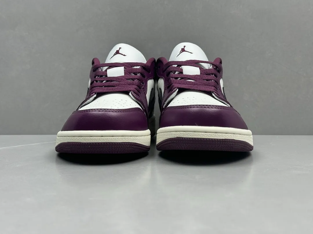 Nike Air Jordan 1 Low ‘Bred Purple’ – Authentic Version, Men’s Sizes 36-46 Including Half Sizes,  Rep Shoes & Replica Nikes SmoothTexture 1233