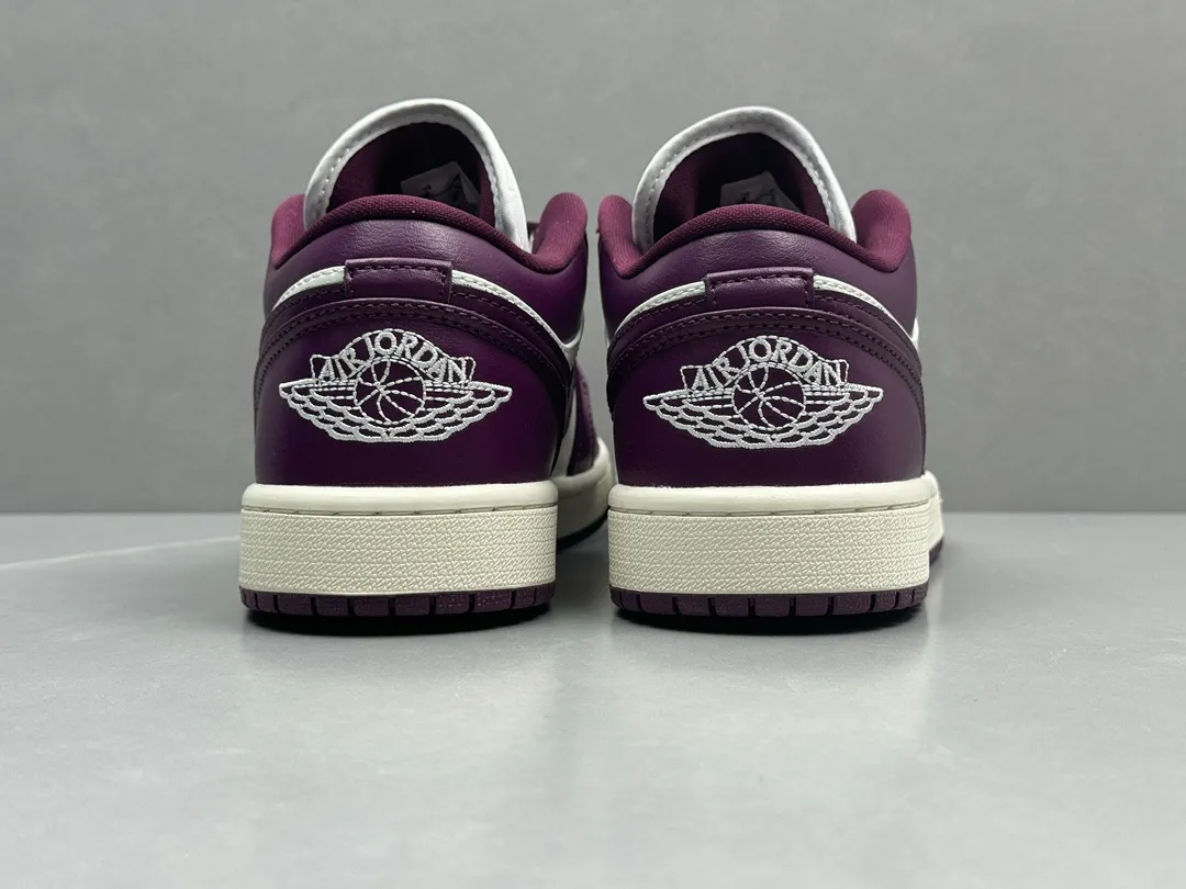 Nike Air Jordan 1 Low ‘Bred Purple’ – Authentic Version, Men’s Sizes 36-46 Including Half Sizes,  Rep Shoes & Replica Nikes SmoothTexture 1233