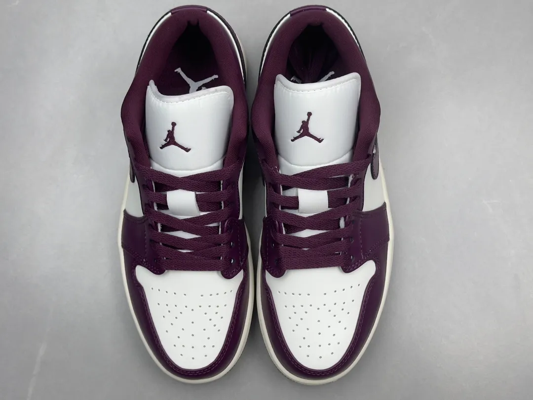 Nike Air Jordan 1 Low ‘Bred Purple’ – Authentic Version, Men’s Sizes 36-46 Including Half Sizes,  Rep Shoes & Replica Nikes SmoothTexture 1233