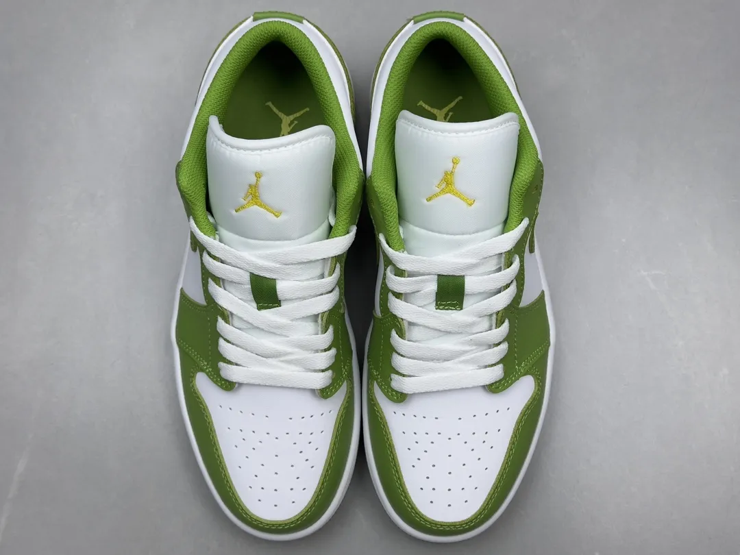 Nike Air Jordan 1 Low ‘Green Apple’ – Top Rep Shoes – Best Replica Sneakers – Pure  Version – Men’s Sneakers Neat 1277