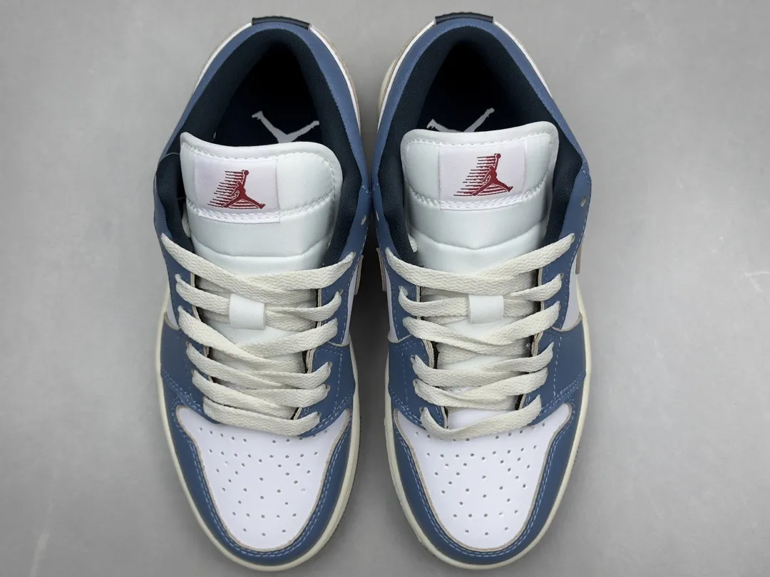 Nike Air Jordan 1 Low ‘Navy Blue’ – Authentic Version, Rep Shoes & Replica Nikes, Sizes 36-46 (Including Half Sizes NewStyle 1238