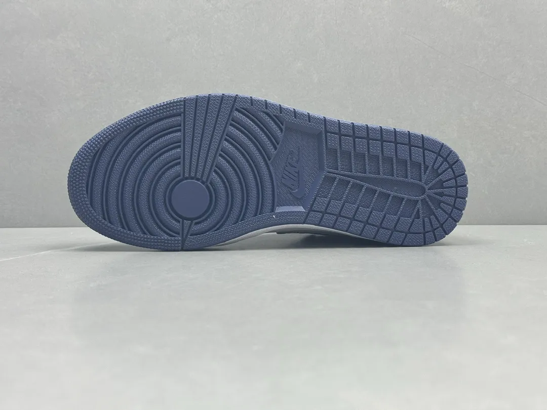 Nike Air Jordan 1 Low ‘Navy Blue White’ – Pure  Version Replica Shoes, Sizes 36-46 Including Half Sizes Upgraded 1243