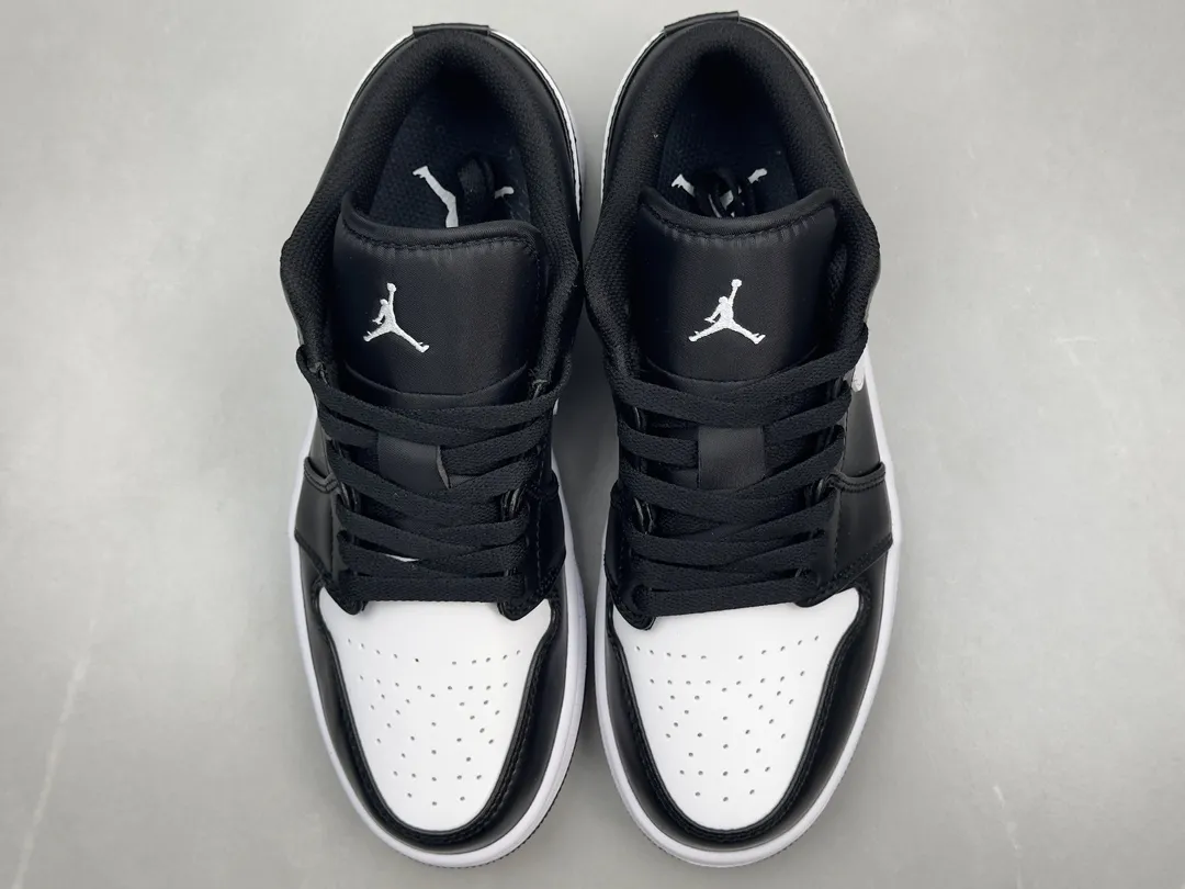 Nike Air Jordan 1 Low OG Black White Basketball Shoes, Top Rep Shoes, Best Replica Sneakers, Sizes 36-46 (Including Half Sizes MultiPurpose 1345