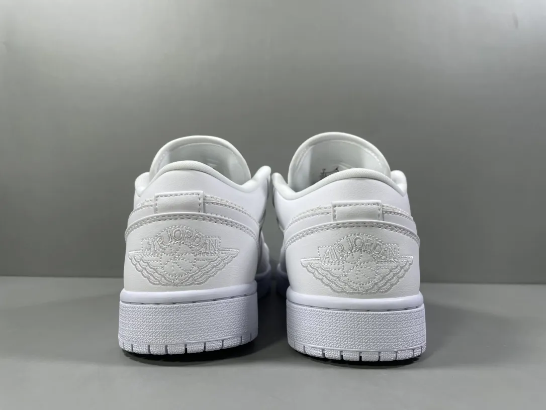 FastDry Nike Air Jordan 1 Low ‘Pure White Chanel’ – Pure White – Corporate Edition Replica Shoes 1251
