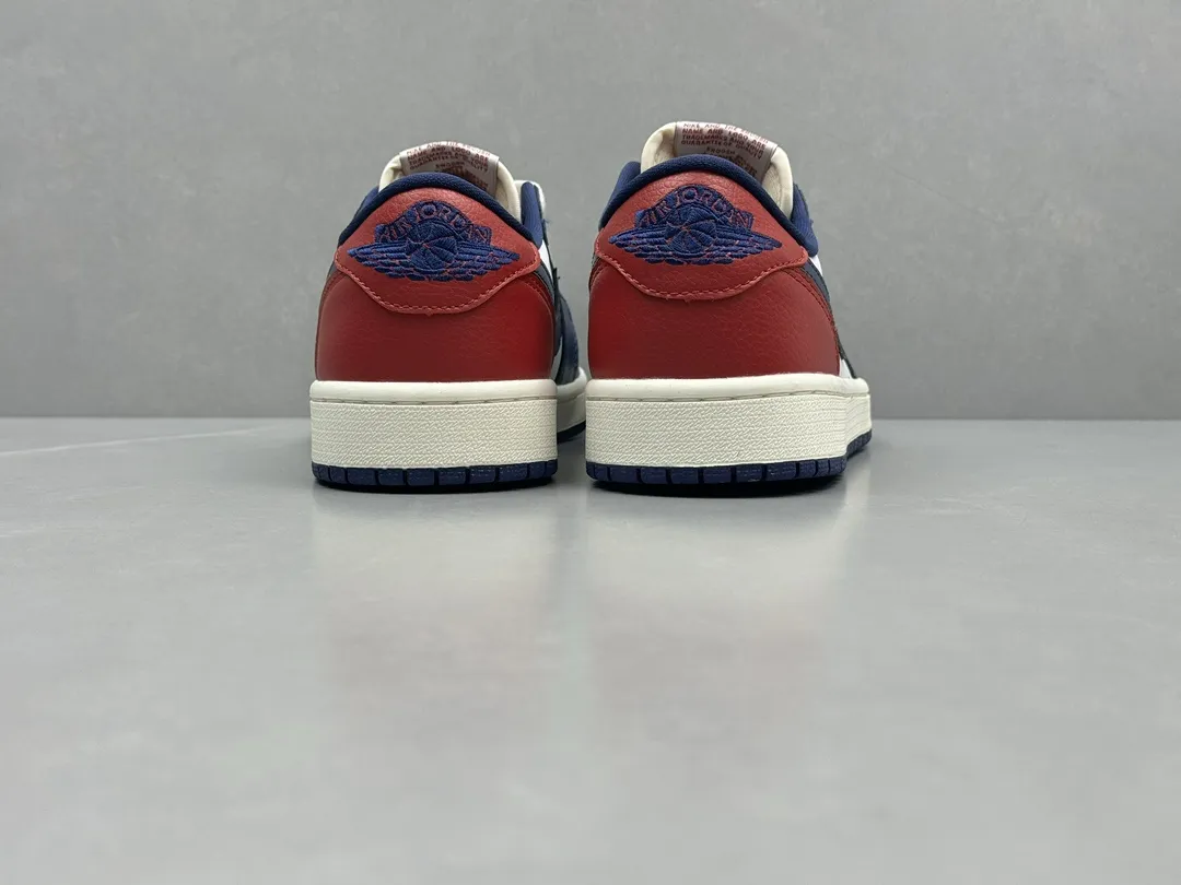 Nike Air Jordan 1 Low ‘Red White Blue’ – Top Rep Shoes, Best Replica Sneakers, Sizes 36-46 Including Half Sizes Sophisticated 1343
