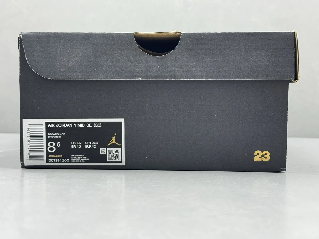 Thermal Nike Air Jordan 1 Mid Dark Chocolate Colorway – Pure  Version Replica Shoes, Sizes 36-46 Including Half Sizes 1220