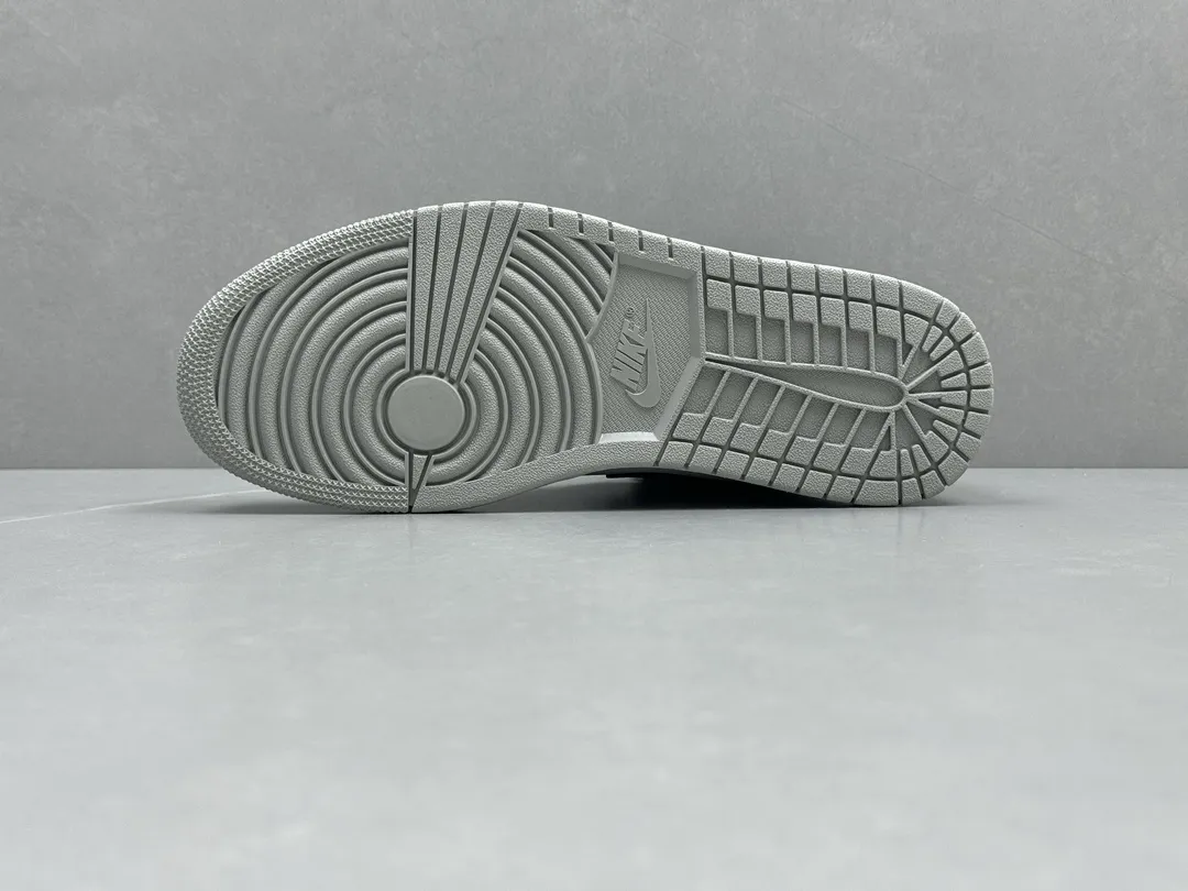 ComfortFit Nike Air Jordan 1 Mid ‘Grey White Black’ – Authentic Version, Rep Shoes & Replica Nike Sneakers, Sizes 36-46 Including Half Sizes 1223
