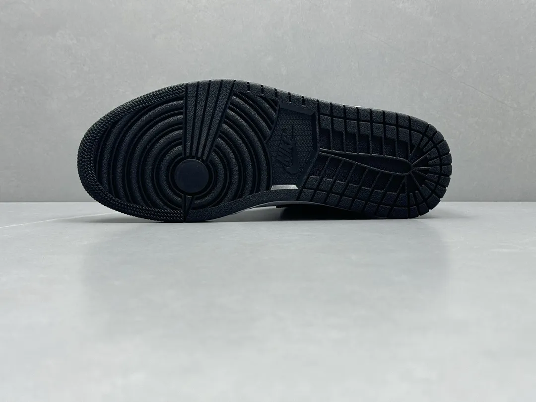 Nike Air Jordan 1 Mid ‘Panda’ – Black White – Authentic Rep Shoes & Replica Nikes Version Elegant 1199
