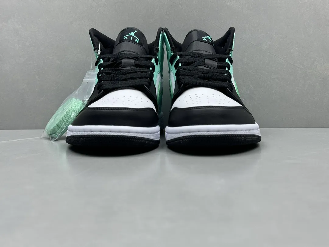 Nike Air Jordan 1 Mid SE ‘Black Mint White’ – Authentic Version, Rep Shoes & Replica Nike Sneakers, Sizes 36-46 Including Half Sizes Tailored 1214