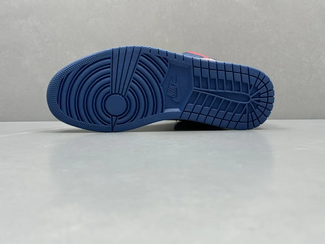 Nike Air Jordan 1 Mid SE ‘Blue Pink Red’ – Pure  Version 230 – Rep Shoes & Replica Nike Sneakers – Sizes 36-46 (Including Half Sizes FashionForward 1201