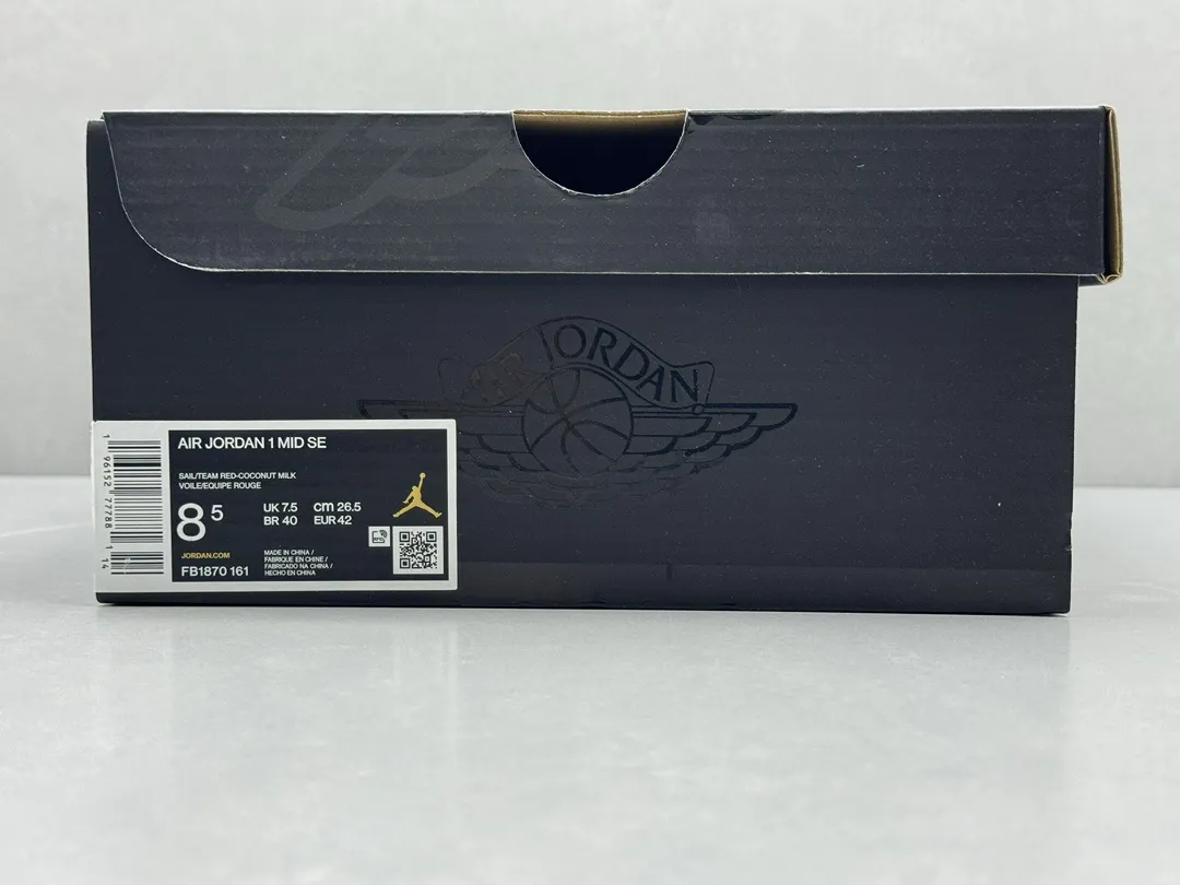 GoodFit Nike Air Jordan 1 Mid SE ‘Grey Blue White’ – Authentic Version, Rep Shoes & Replica Nike Sneakers, Sizes 36-46 Including Half Sizes 1196
