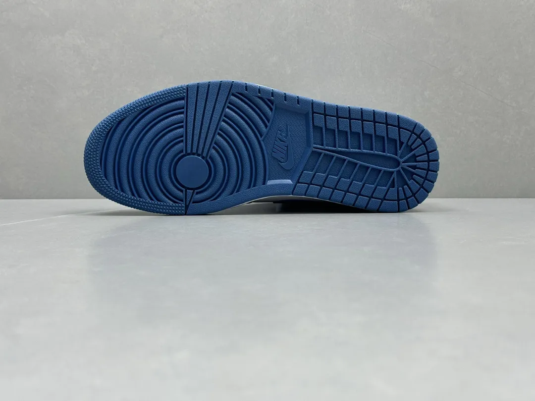 Nike Air Jordan 1 Mid SE ‘Grey White Blue’ – Authentic Version,  Rep Shoes & Replica Nikes, Sizes 36-46 Including Half Sizes Durable 1212