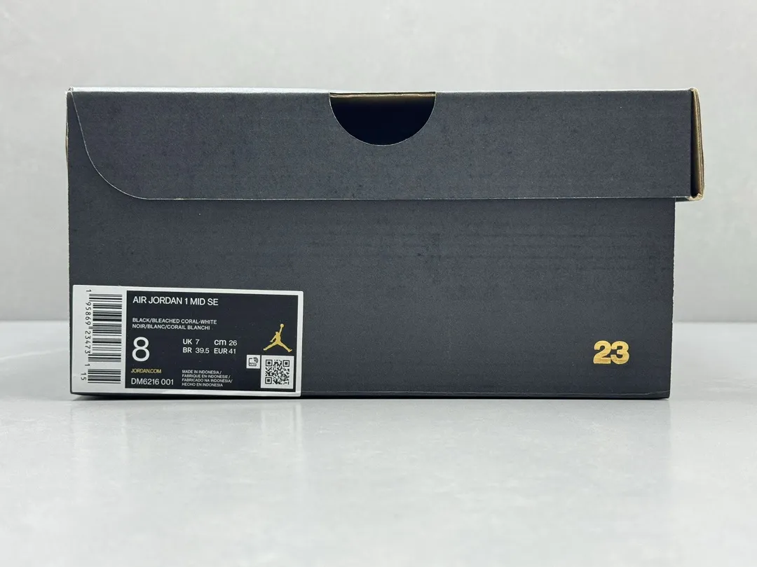 Affordable Nike Air Jordan 1 Mid SE ‘Zhongbang’ – Black White Tie-Dye – Best Replica Sneakers & Rep Shoes Version 1339