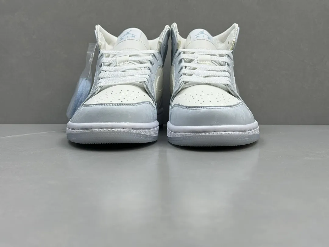 Nike Air Jordan 1 Mid ‘Smoke Grey’ – Youth Replica Sneakers, Sizes 36-46 (Including Half Sizes EasyMatch 1225