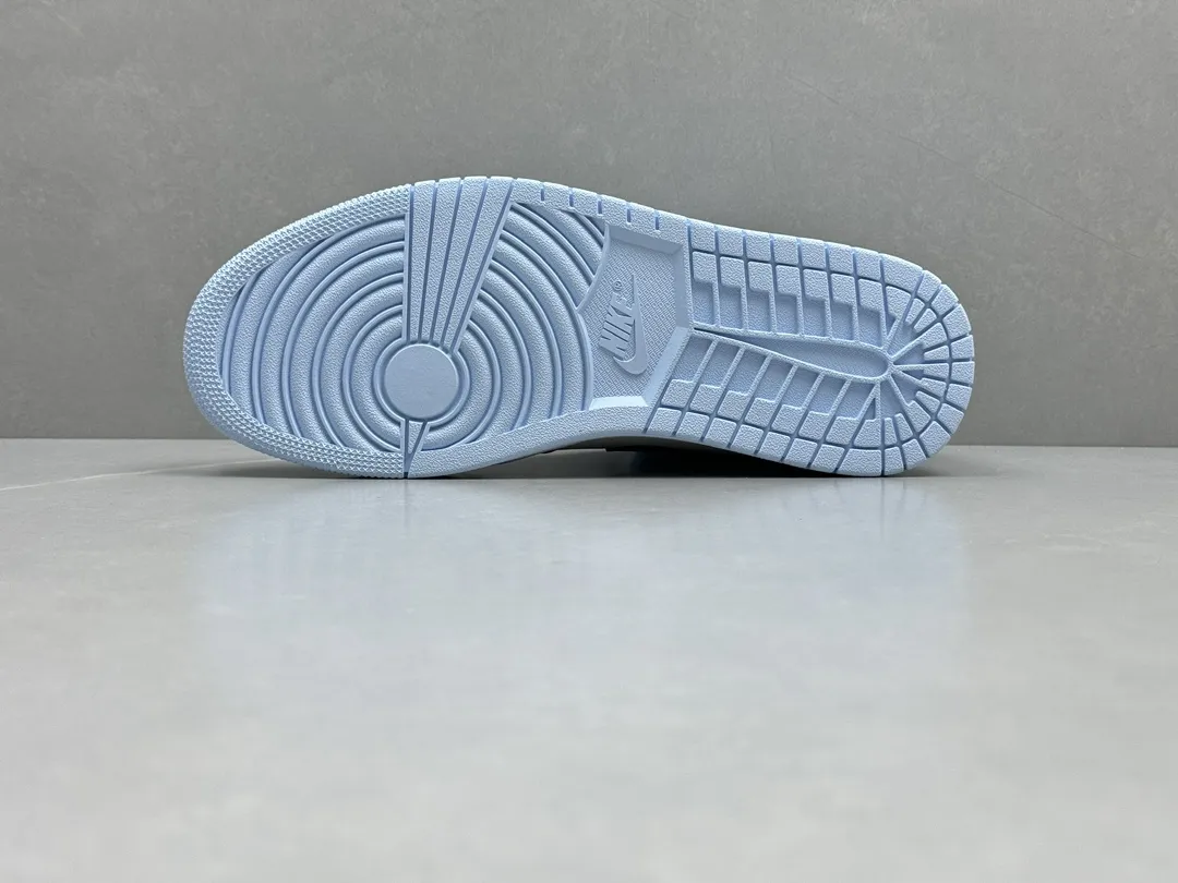 GoodFit Nike Air Jordan 1 Mid ‘UNC’ – Light Blue White Black, Replica Shoes & Nike Replica, Youth & Adult Sizes 36- 1205