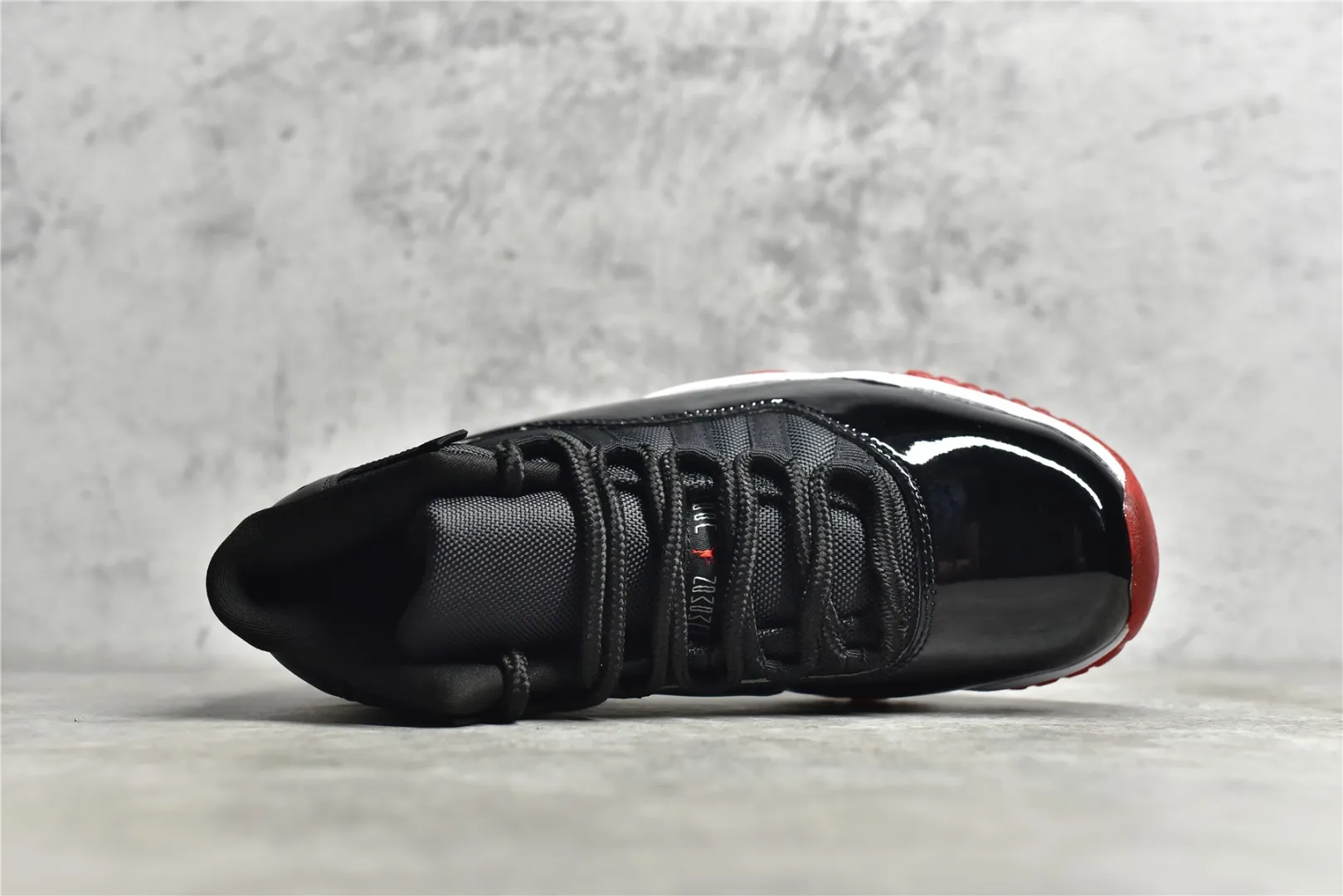 Nike Air Jordan 11 Bred – Authentic Carbon Fiber Edition – Black Red White – High Quality Replica Basketball Shoes Affordable 1096