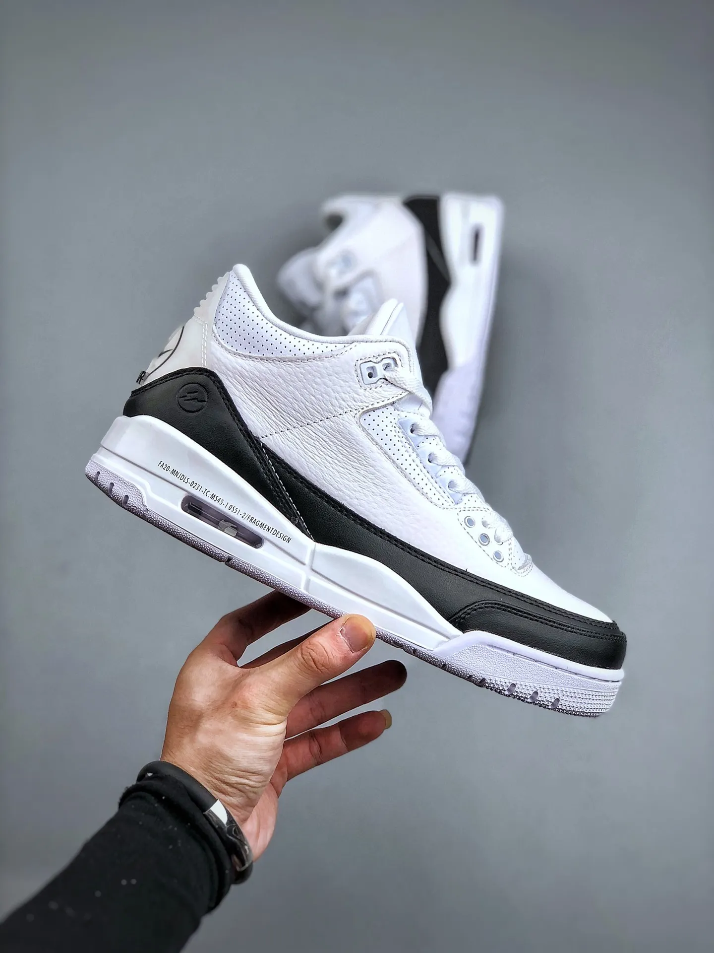 Nike Air Jordan 3 Retro ‘Black Cement’ – White Black – DA3595-100 – Men’s Basketball Rep Shoes & Replica Sneakers Reliable 1186