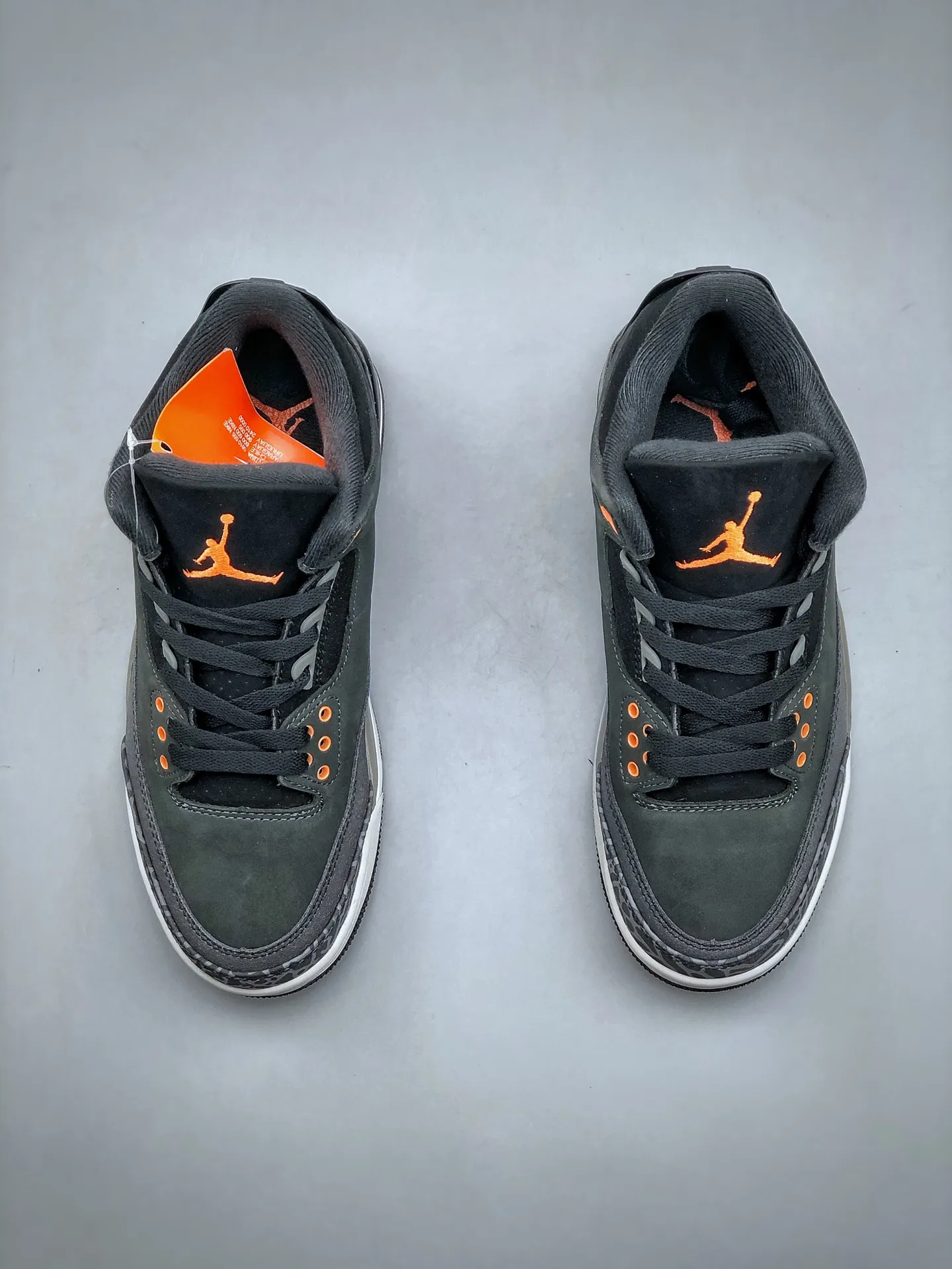 OdorResistant Nike Air Jordan 3 Retro “Fear” – Dark Grey Orange Black – Rep Shoes & Nike Replica Sneakers 1190