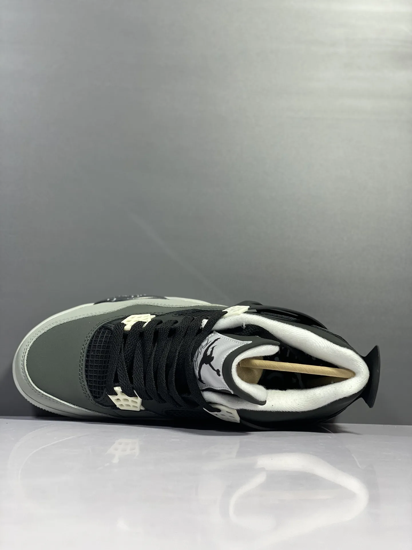 Nike Air Jordan 4 Retro ‘Black Fear’ – Men’s Basketball Shoes – Black White – High Quality Rep Shoes in Various Sizes SportInspired 1156