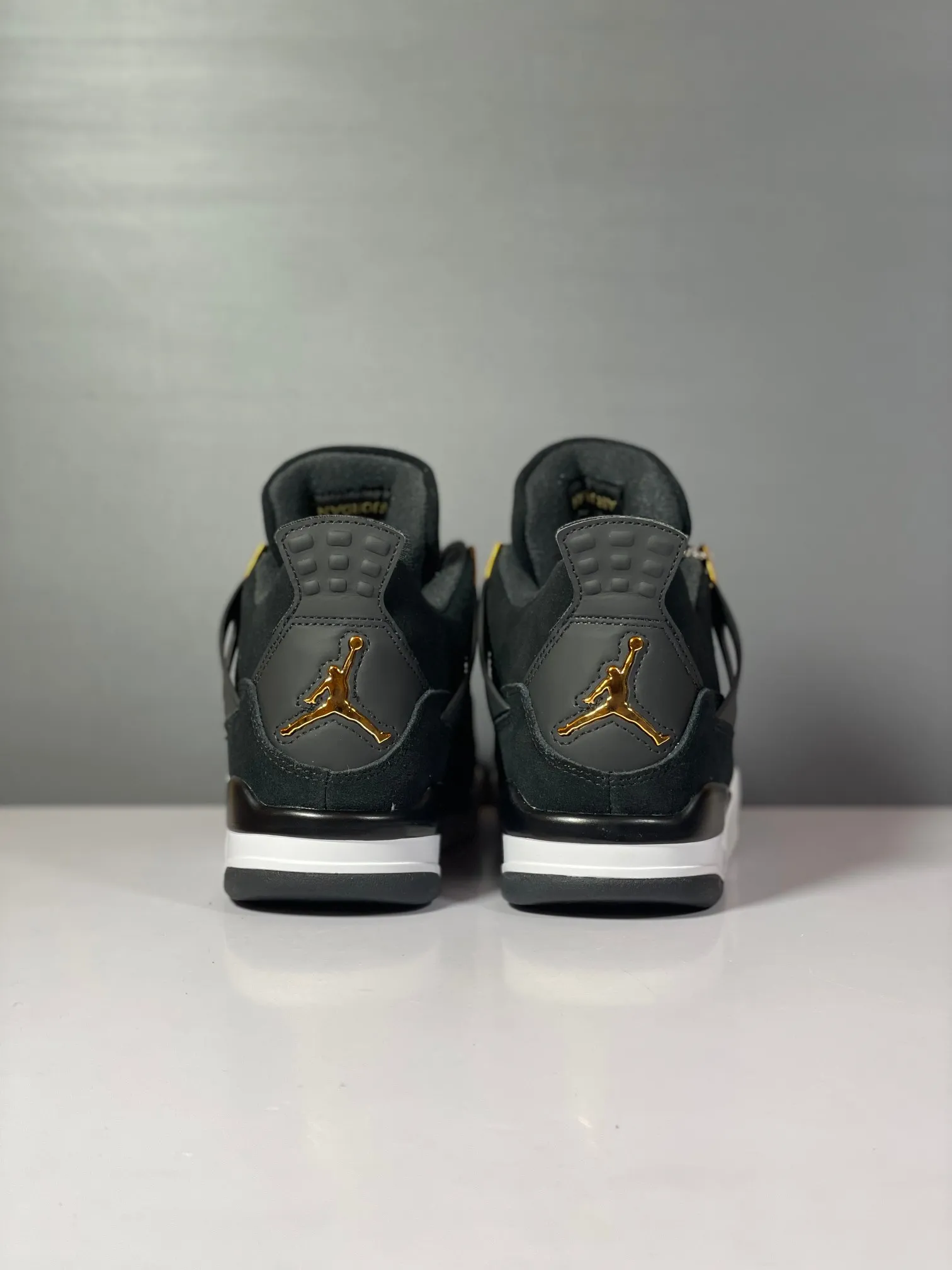 Nike Air Jordan 4 Retro Black Gold Royal Edition – Men’s Basketball Shoes with High Quality Rep Design Elegant 1144