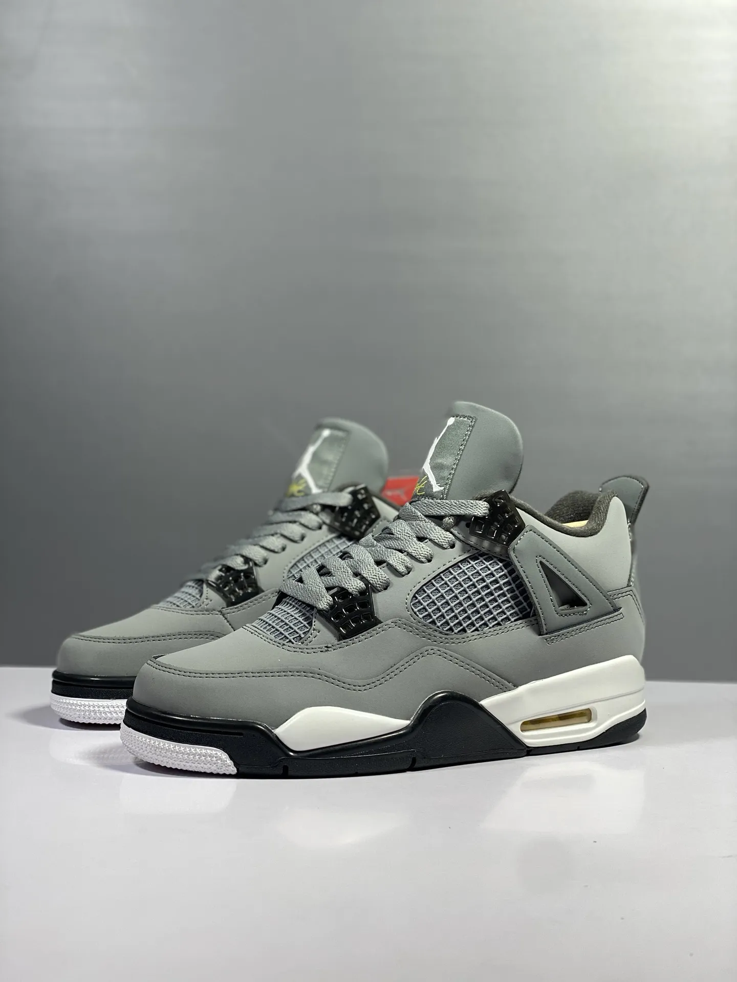 Chic Nike Air Jordan 4 Retro Cool Grey Mouse Grey – Authentic Men’s Basketball Shoes with High Quality Rep Shoes Design 1166