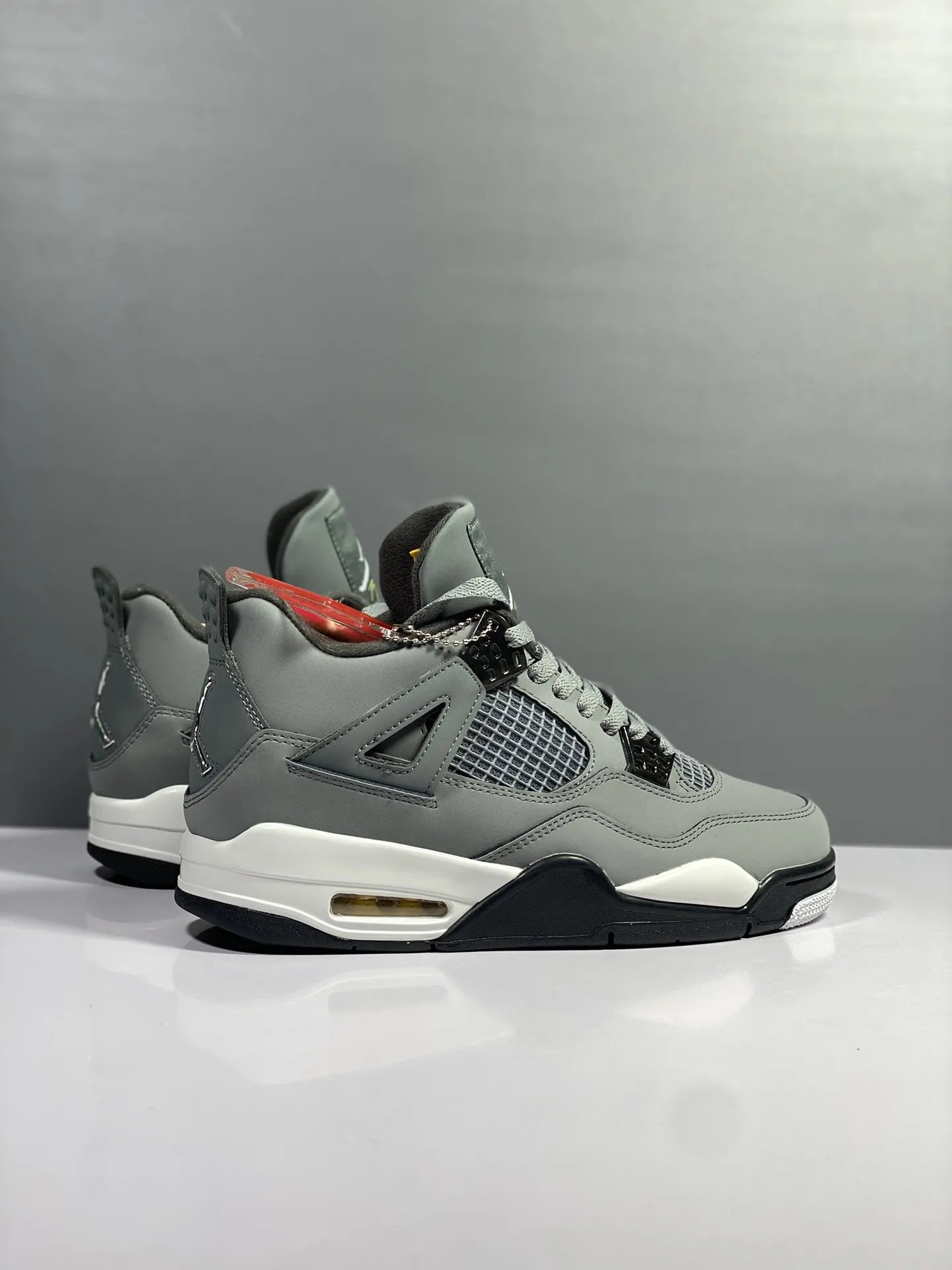 Chic Nike Air Jordan 4 Retro Cool Grey Mouse Grey – Authentic Men’s Basketball Shoes with High Quality Rep Shoes Design 1166