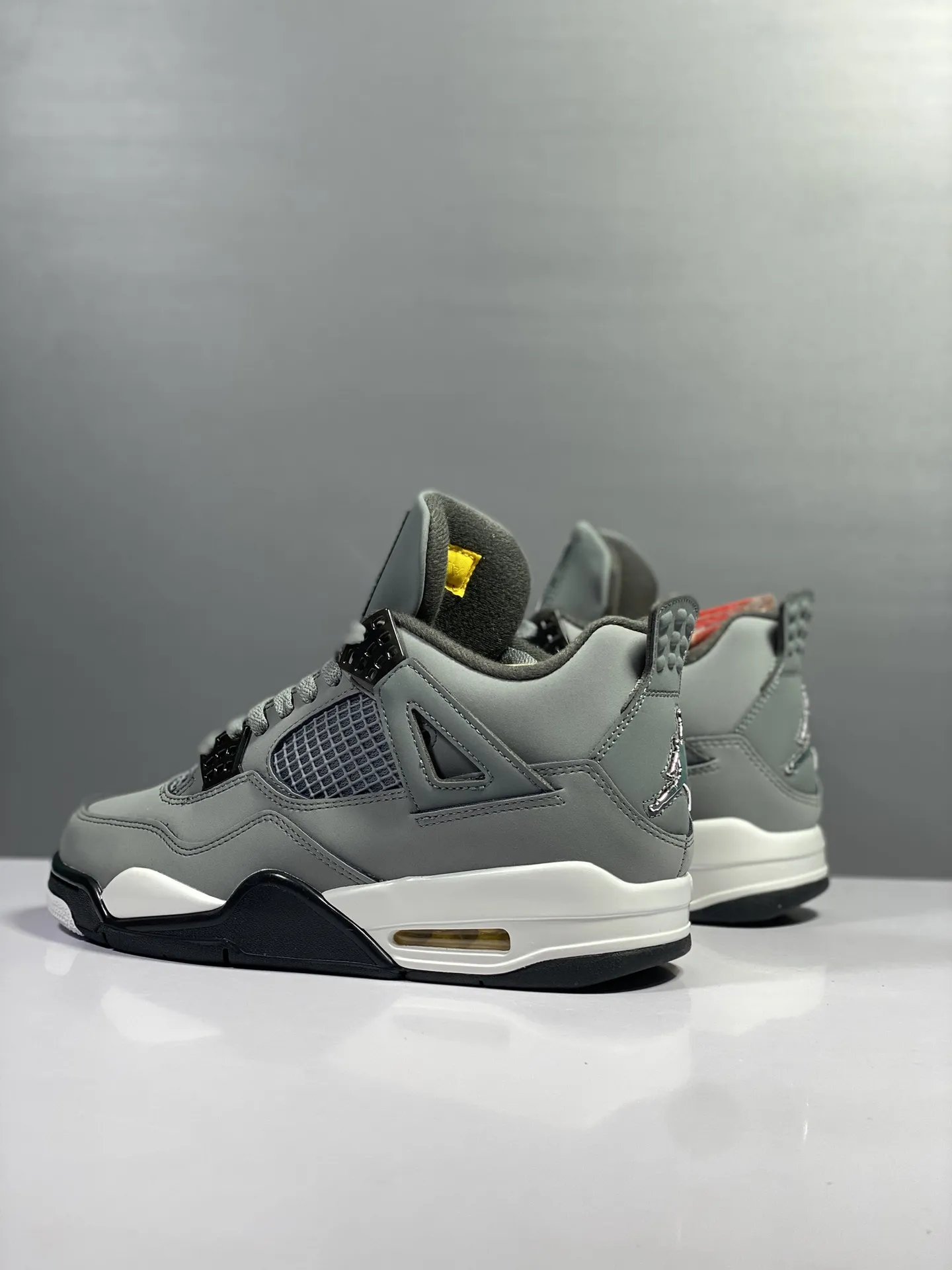 Chic Nike Air Jordan 4 Retro Cool Grey Mouse Grey – Authentic Men’s Basketball Shoes with High Quality Rep Shoes Design 1166