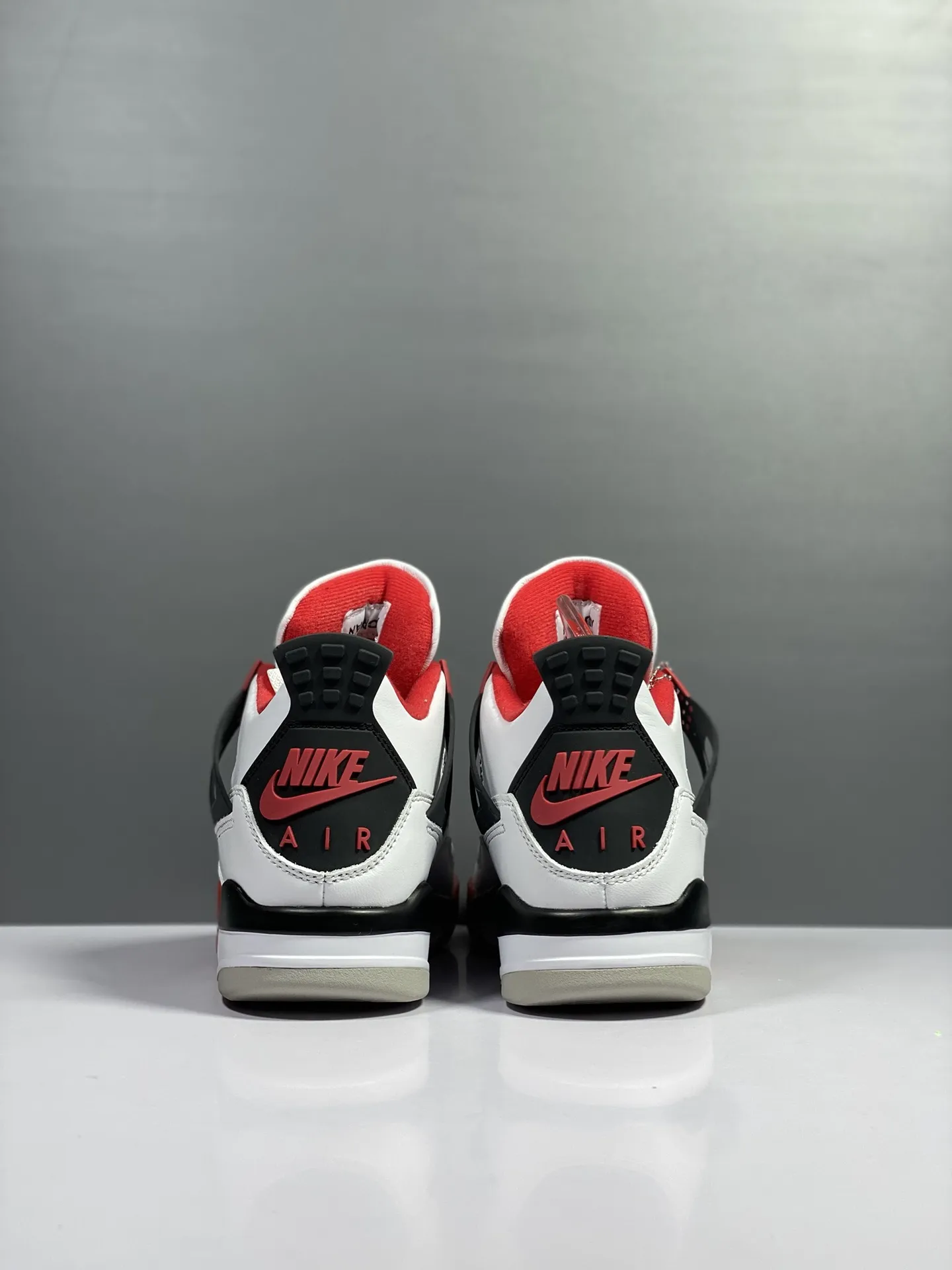 Nike Air Jordan 4 Retro ‘Fire Red’ – White Red Black – High Quality Rep Shoes – Authentic Replica Sneakers WrinkleFree 1160