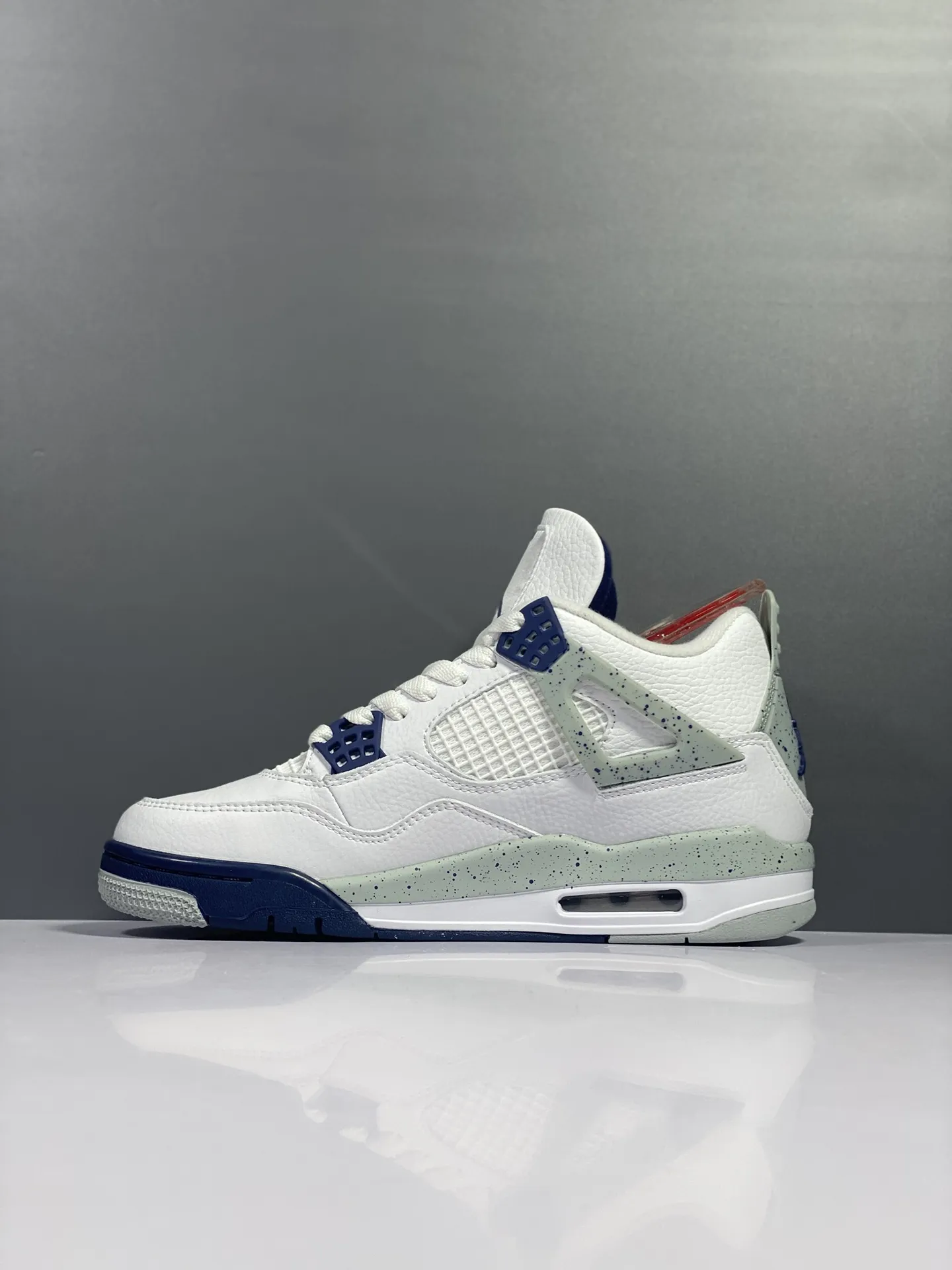 NewStyle Nike Air Jordan 4 Retro Midnight Navy White –  Rep Shoes & High Quality Replica Nikes 1168