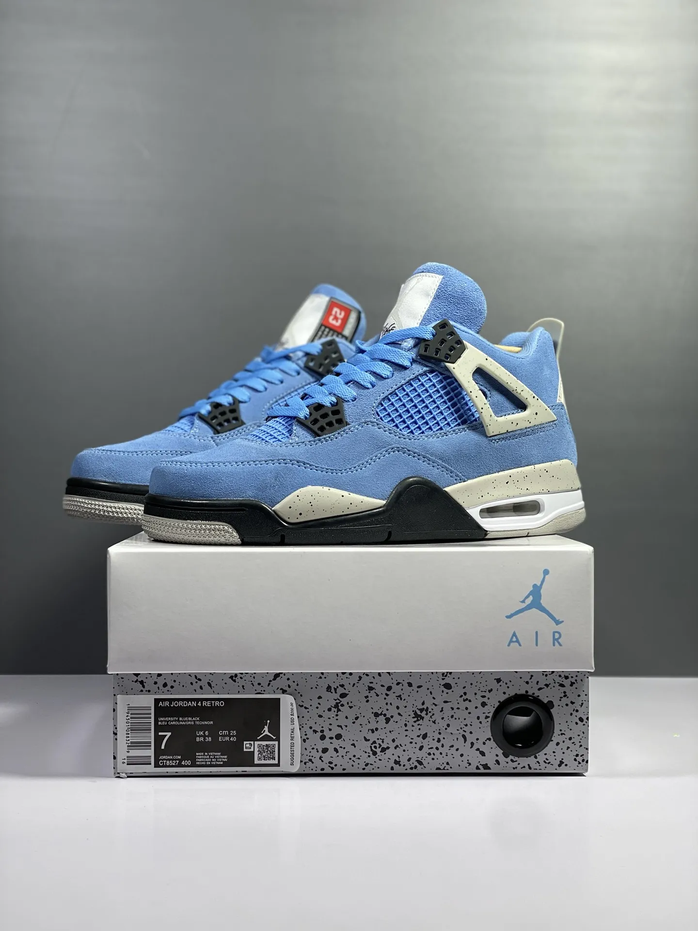 UrbanStyle Nike Air Jordan 4 Retro University Blue – Men’s Basketball Shoes – High Quality Replica Nikes – CT8527- 1165