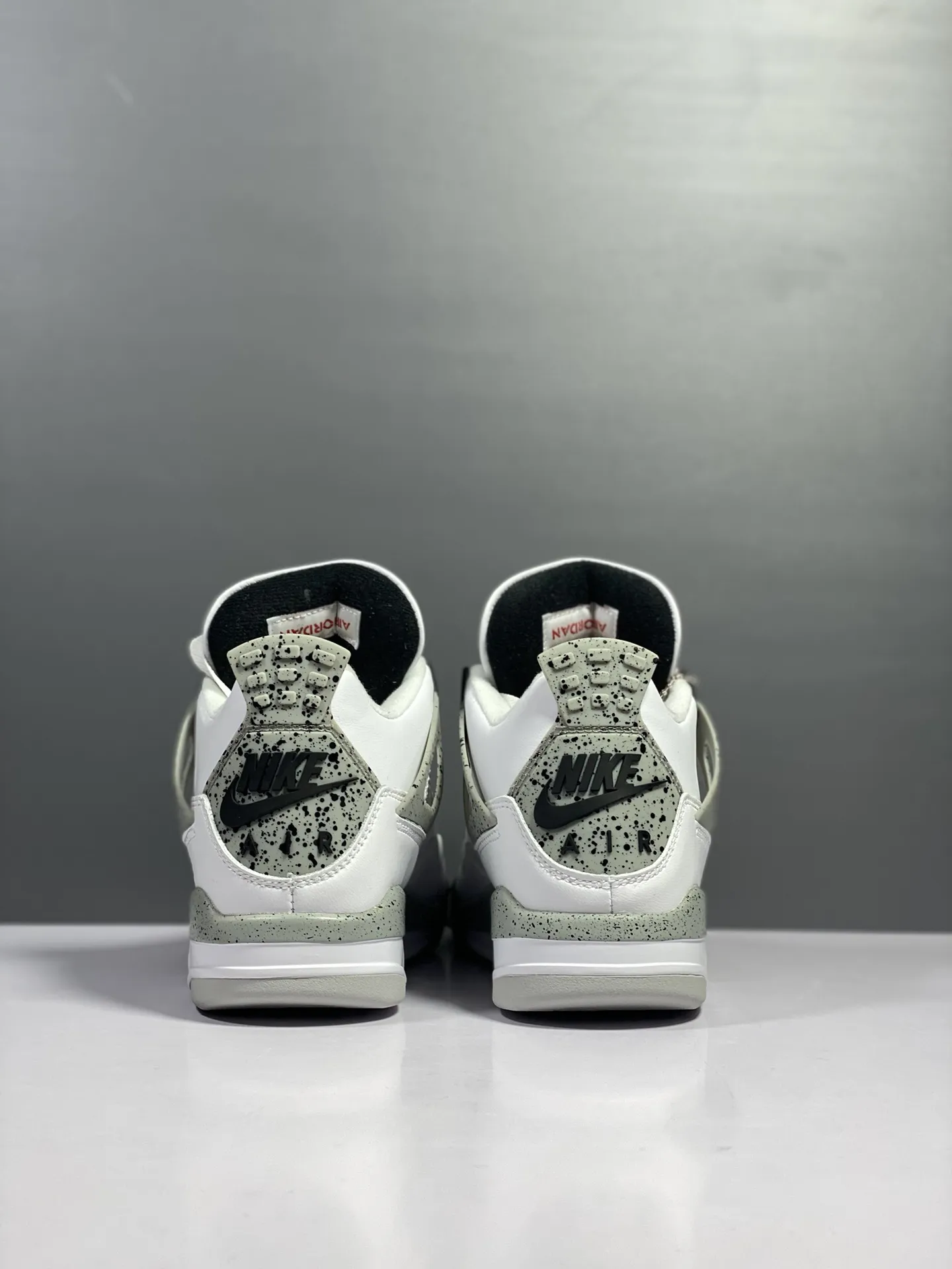 Practical Nike Air Jordan 4 Retro White Cement – Authentic AJ4 Style with High Quality Replica Shoes, Multiple Sizes Available 1161