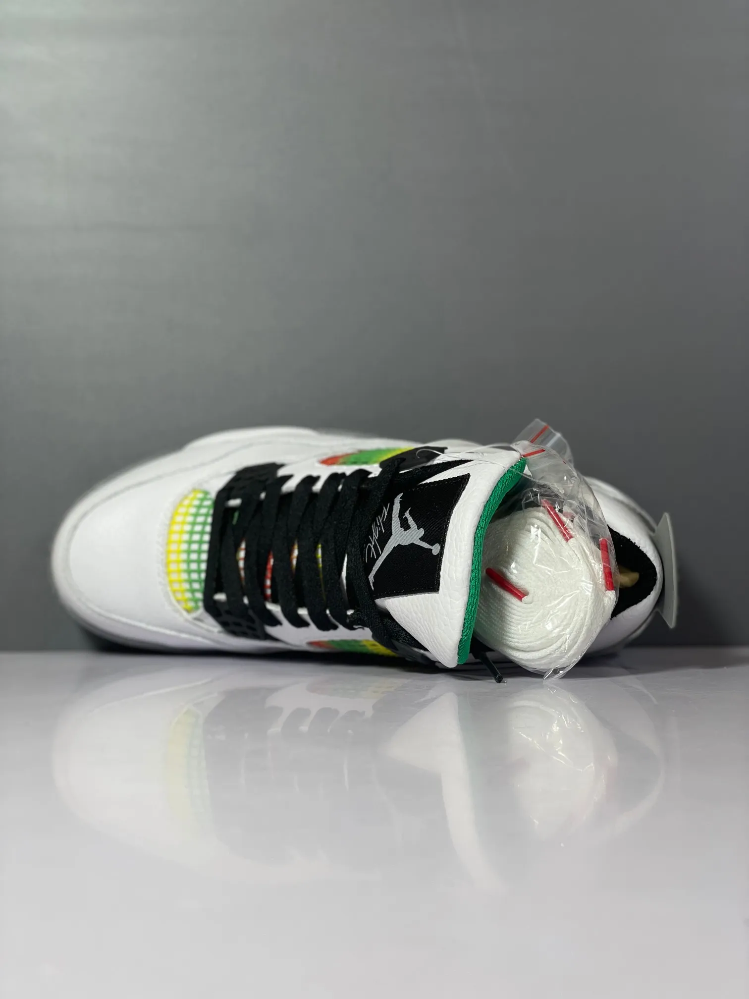 Nike Air Jordan 4 Retro White Green AJ4 – AQ9129-100 – High Top Rep Shoes with  High Quality Replica Design TravelReady 1146