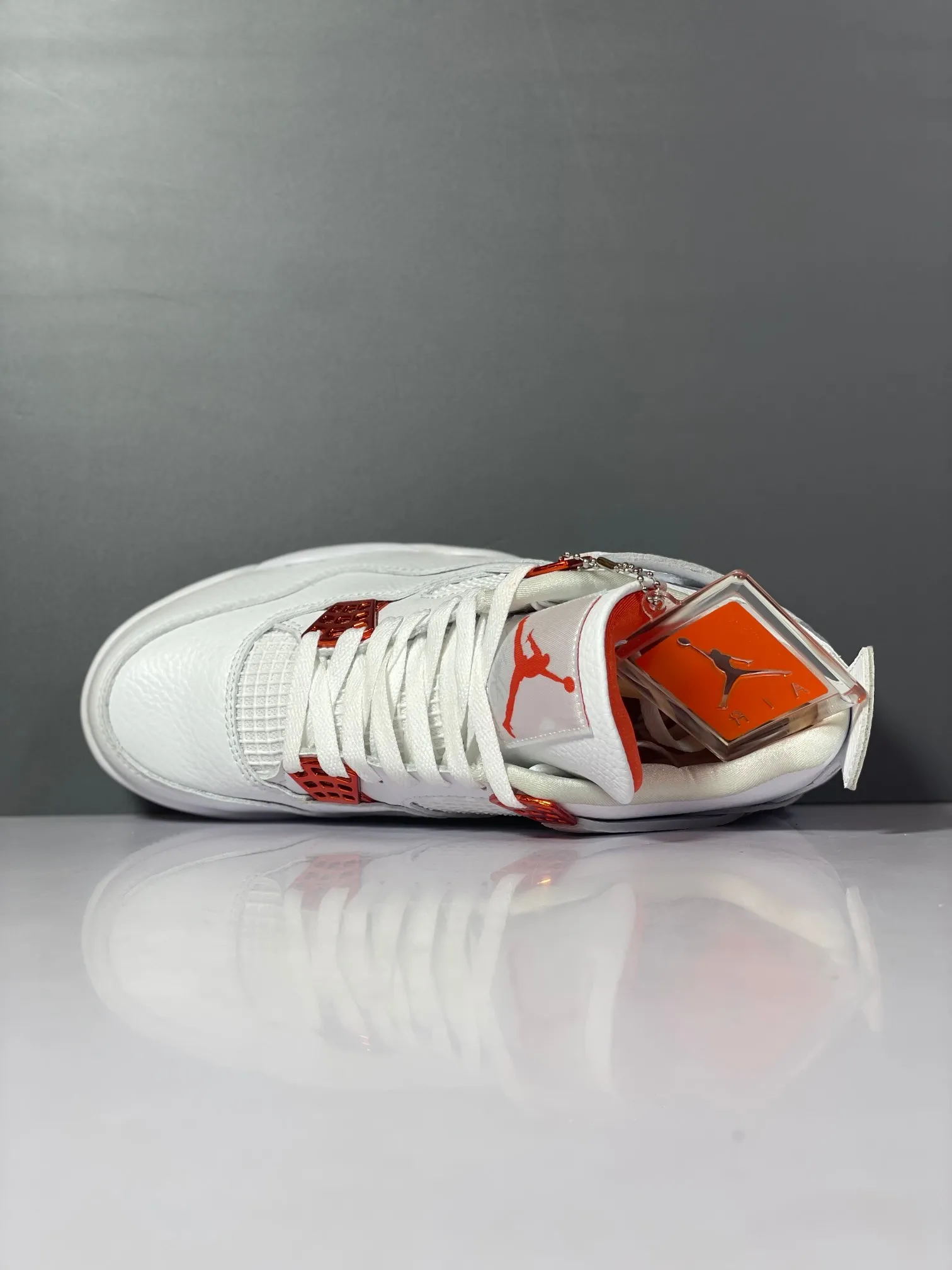 Classic Nike Air Jordan 4 Retro White Orange CT8527-118 – Authentic Style Rep Shoes with High Quality Replica Design 1143