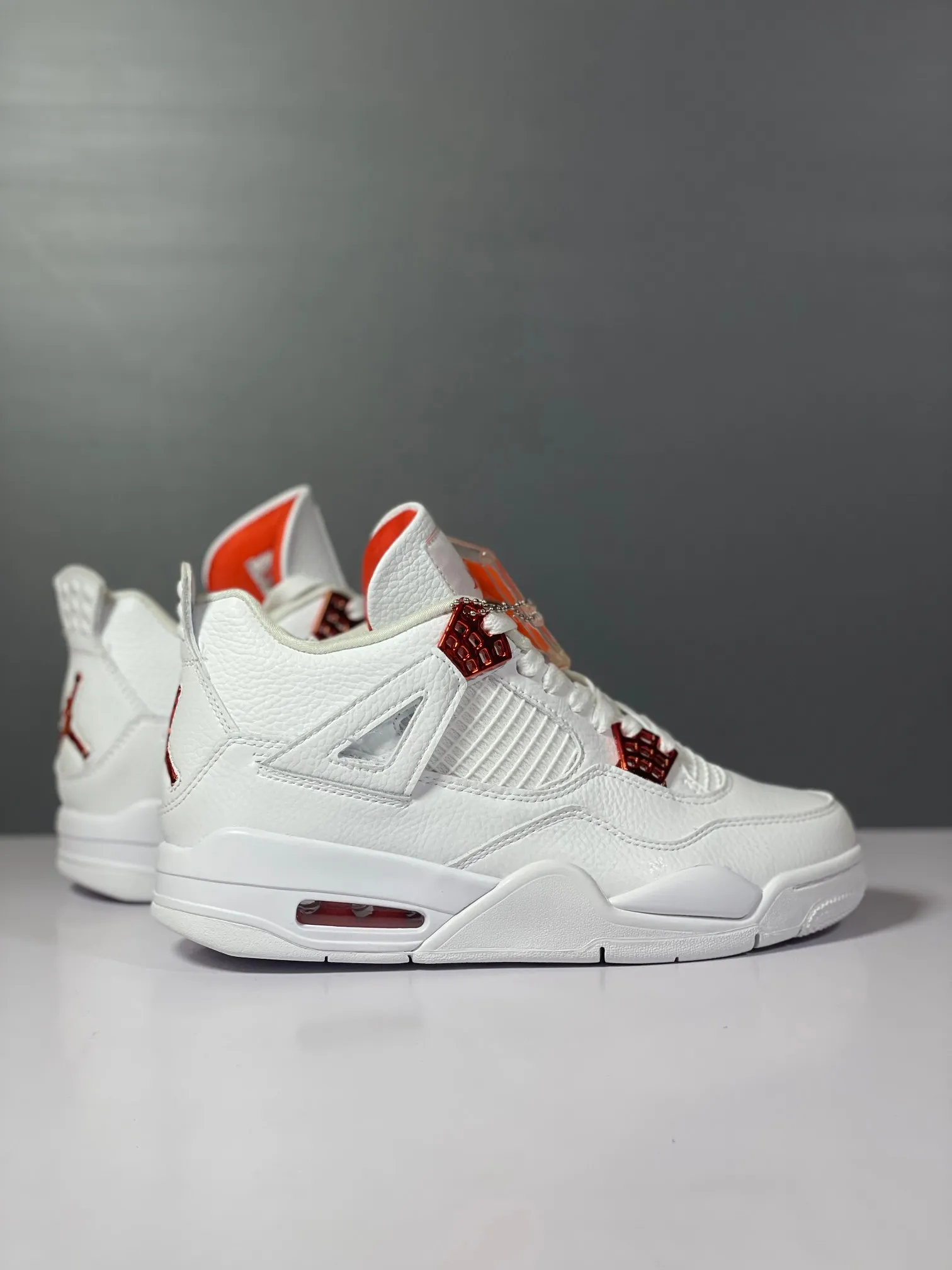 Classic Nike Air Jordan 4 Retro White Orange CT8527-118 – Authentic Style Rep Shoes with High Quality Replica Design 1143