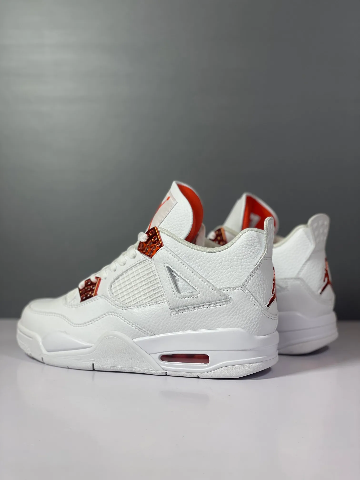 Classic Nike Air Jordan 4 Retro White Orange CT8527-118 – Authentic Style Rep Shoes with High Quality Replica Design 1143