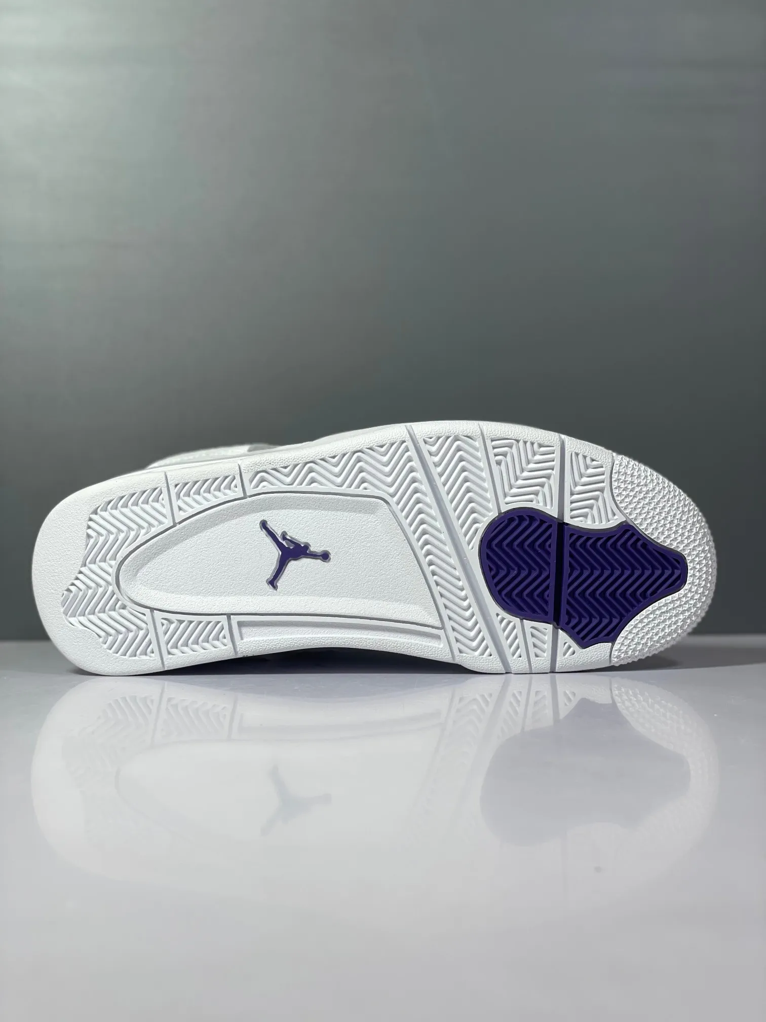 Resilient Nike Air Jordan 4 Retro White Purple AJ4 – Authentic Style with High Quality Replica Shoes, Multiple Sizes Available 1150