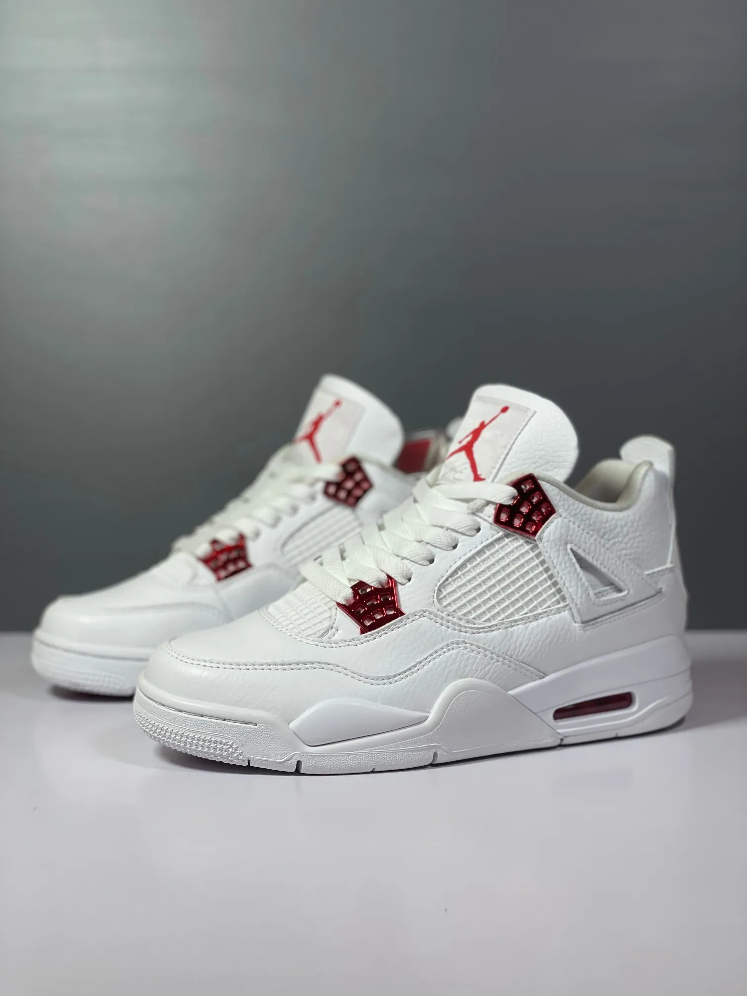Stretchable Nike Air Jordan 4 Retro White Red CT8527-112 Basketball Shoes –  Rep Shoes with High Quality Replica Design 1149