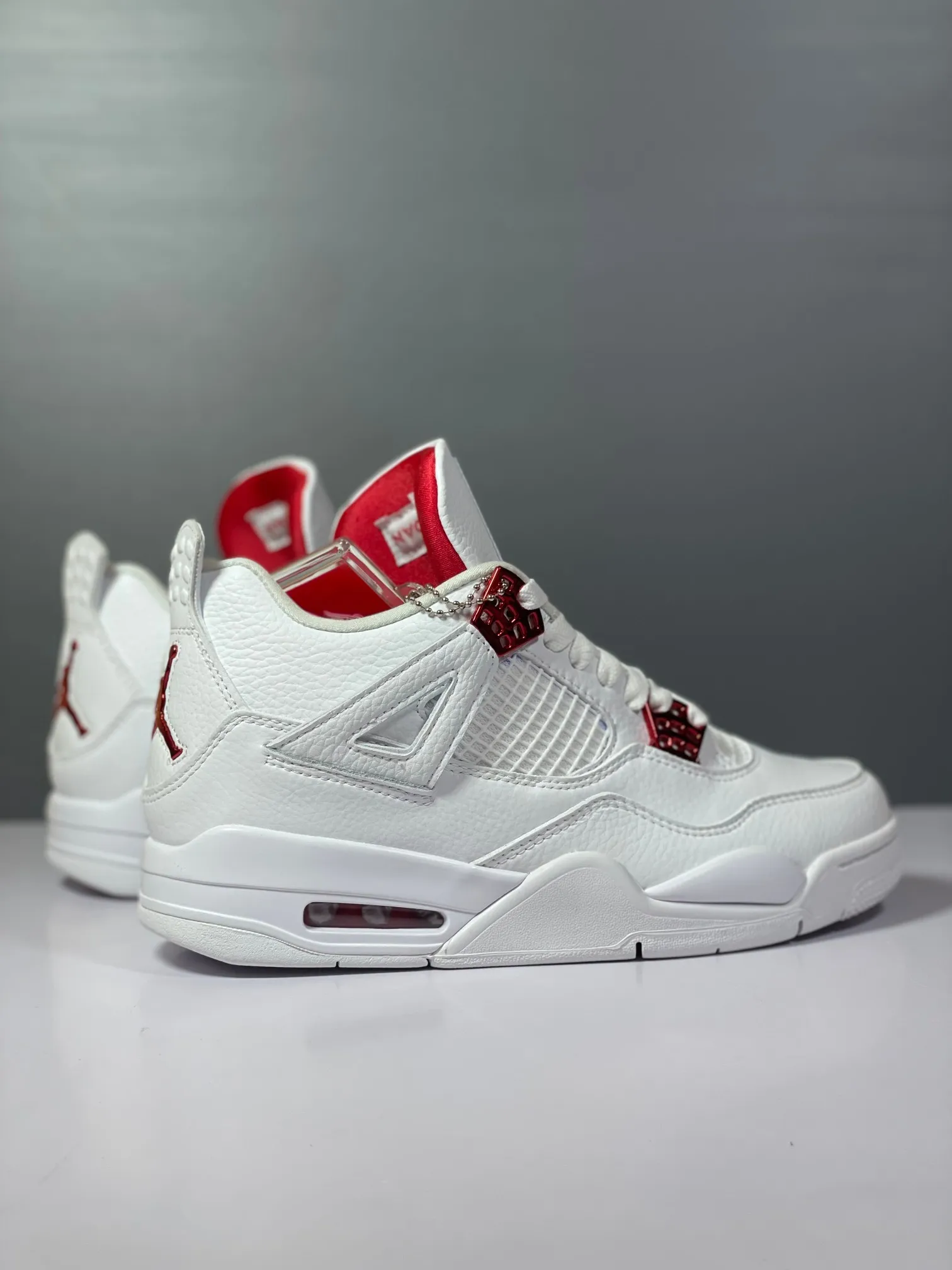 Stretchable Nike Air Jordan 4 Retro White Red CT8527-112 Basketball Shoes –  Rep Shoes with High Quality Replica Design 1149
