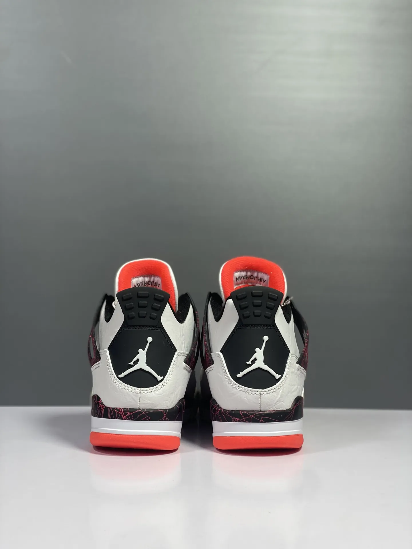 Nike Air Jordan 4 Retro White Red Black Lava – Authentic Style Rep Shoes with  High Quality Replica Design Bright 1171