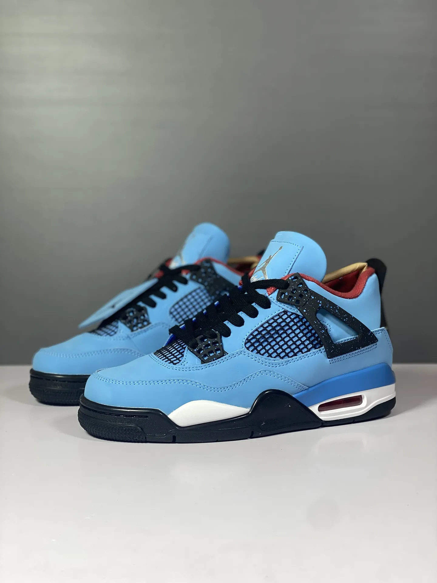 Nike Air Jordan 4 “Travis Scott Cactus Jack” – Ice Blue High-Top Rep Shoes with  High Quality Replica Design TopPick 1151