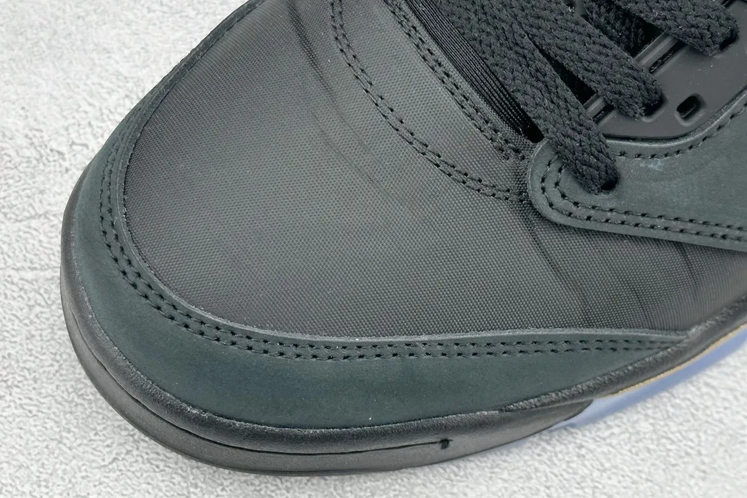 Resilient Nike Air Jordan 5 Retro Black Gold Low-Top Sneakers – High Quality Rep Shoes DJ1094- 1130
