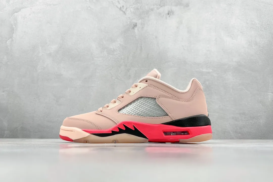 FreshLook Nike Air Jordan 5 Retro ‘Flamingo’ – Beige Red Black Low Top Sneakers DA8016-806 –  Rep Shoes & Nike Replica Collection 1135
