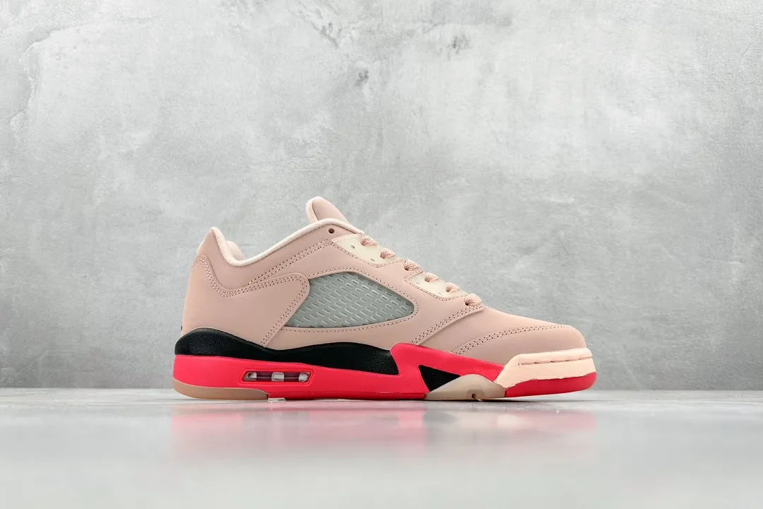 FreshLook Nike Air Jordan 5 Retro ‘Flamingo’ – Beige Red Black Low Top Sneakers DA8016-806 –  Rep Shoes & Nike Replica Collection 1135