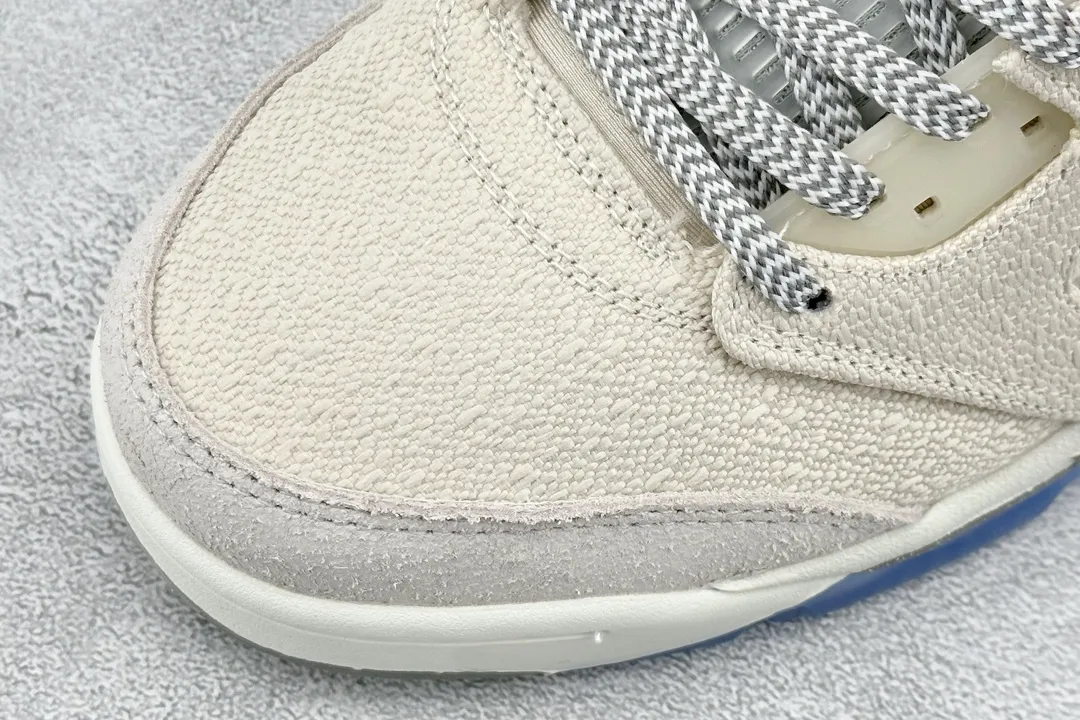 ZeroBulk Nike Air Jordan 5 Retro Light Grey High-Top Sneakers – High Quality Replica Shoes, Style: FD9222- 1123