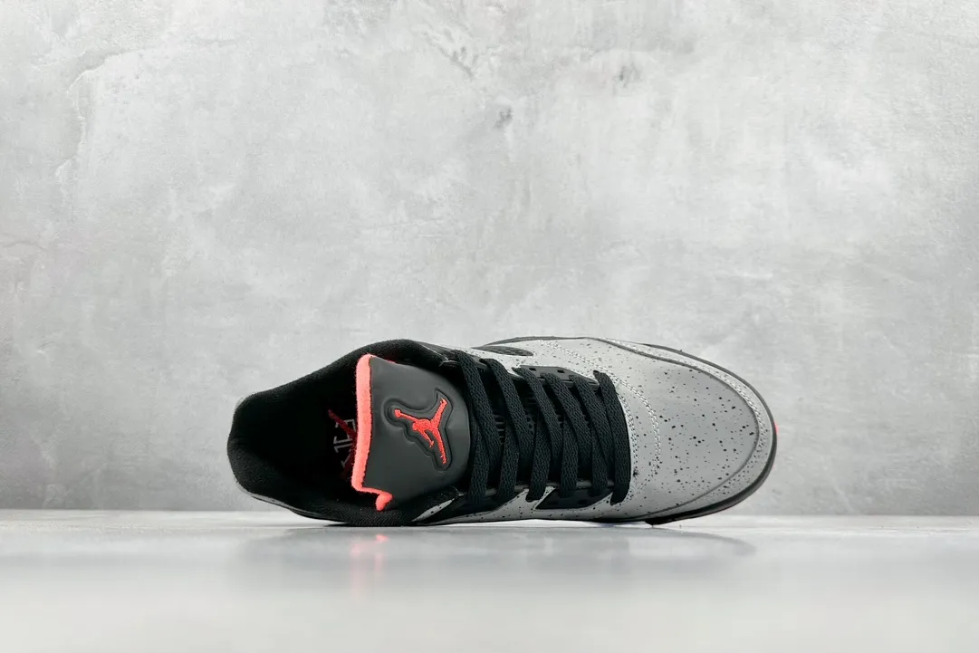 Nike Air Jordan 5 Retro Neymar – Wolf Grey Black Red High Quality Replica Basketball Shoes Versatile 1128