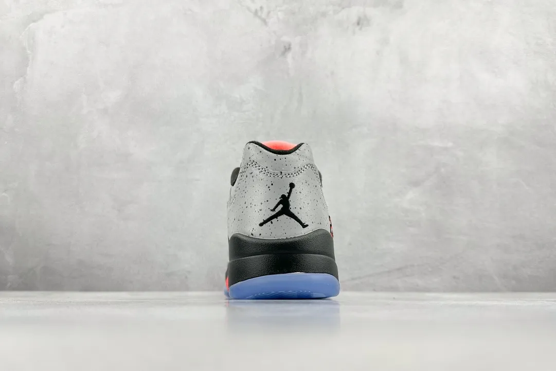 Nike Air Jordan 5 Retro Neymar – Wolf Grey Black Red High Quality Replica Basketball Shoes Versatile 1128