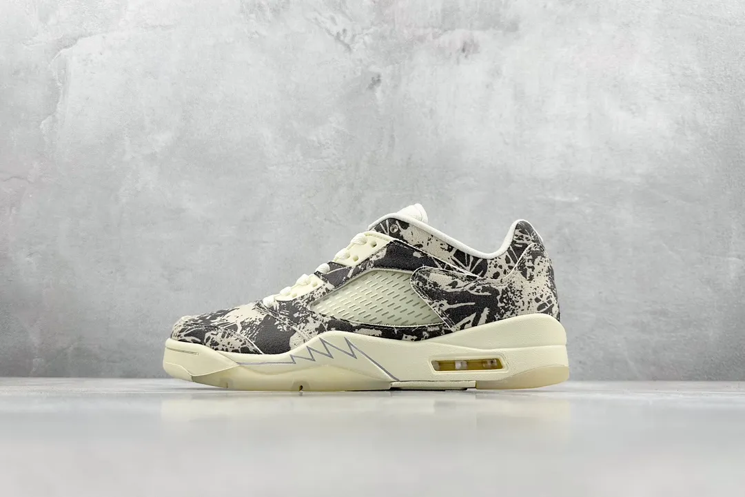 Nike Air Jordan 5 Retro Off-White Graffiti High Quality Replica Shoes – DA8016- SportInspired 1137
