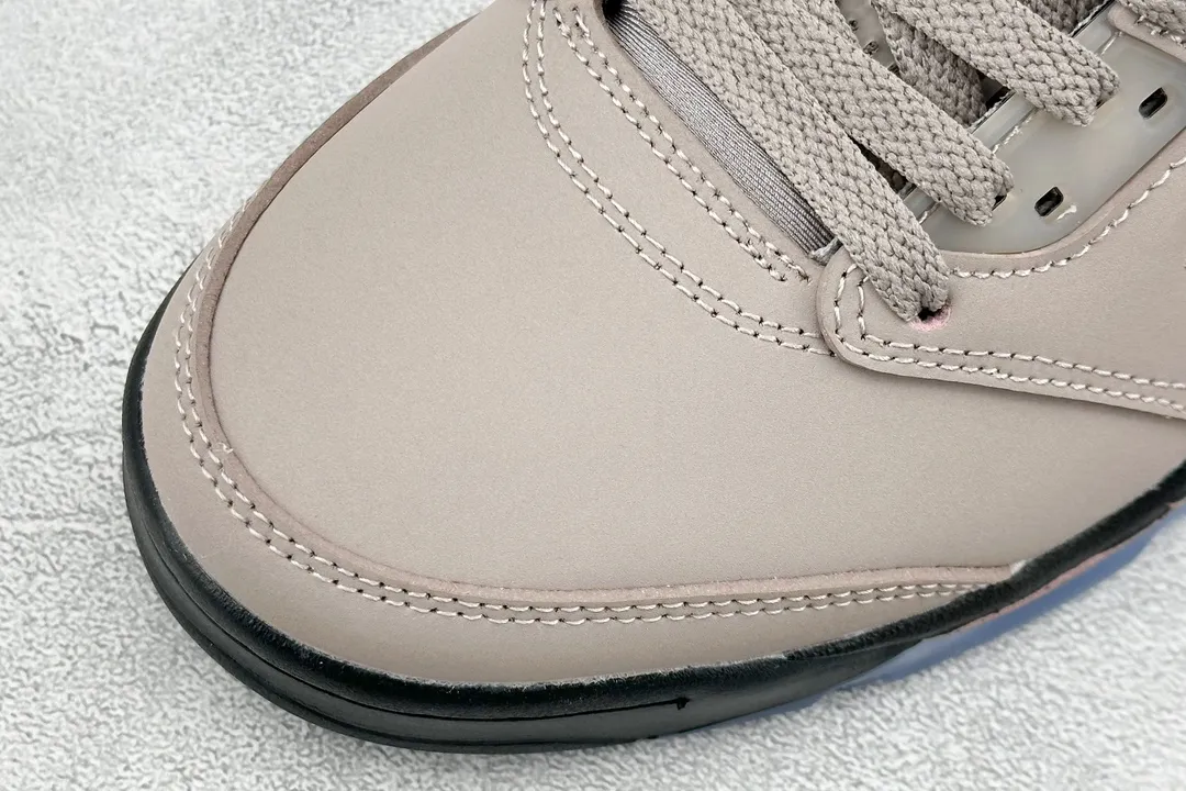 Upgraded Nike Air Jordan 5 Retro PSG – Light Grey Black Blue – Low Top Rep Shoes with  High Quality Replica Design 1131