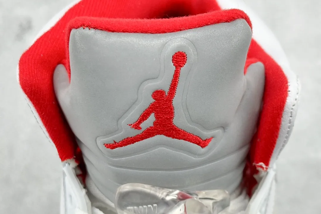 ZeroBulk Nike Air Jordan 5 Retro Rukawa – White Red Black High-Top Rep Shoes with High Quality Replica Design 1120
